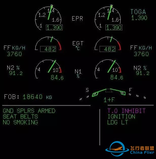 空客飛機(jī)儀表指示顏色含義-137