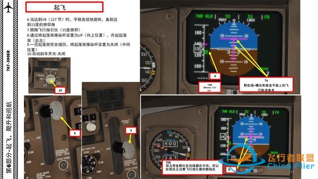 XP11 FF 波音767-300ER 6.1起飛的標準程序-9278