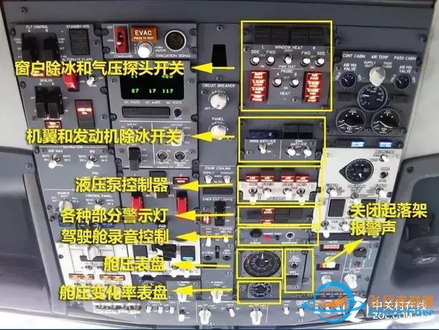 波音737飛機駕駛艙面板全解讀-4506