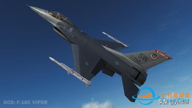 DCS World：F-16C（蝰蛇）戰機精美圖集-3338