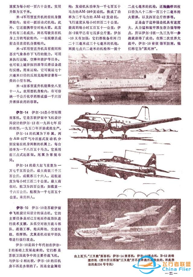 懷舊雜志《航空知識》1981年01期-6043