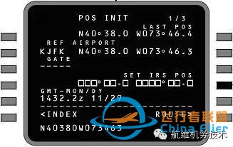 圖文詳解波音737NG飛機慣導校準的五種方法-958 圖文詳解波音737NG飛機慣導校準的五種方法-958