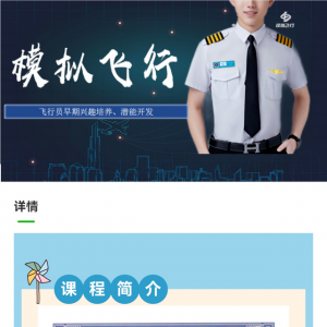 2023大廠幸福學校優(yōu)質個性化素養(yǎng)課程【模擬飛行】