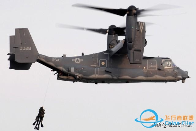 另類“魚鷹”：美國空軍特種作戰部隊的CV-22B傾轉旋翼機-7370