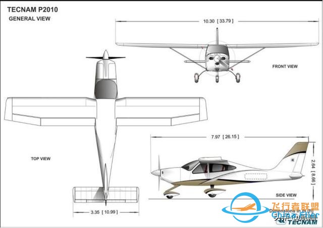 飛機評測：300萬級別4座輕型飛機“泰克南P2010”-1547