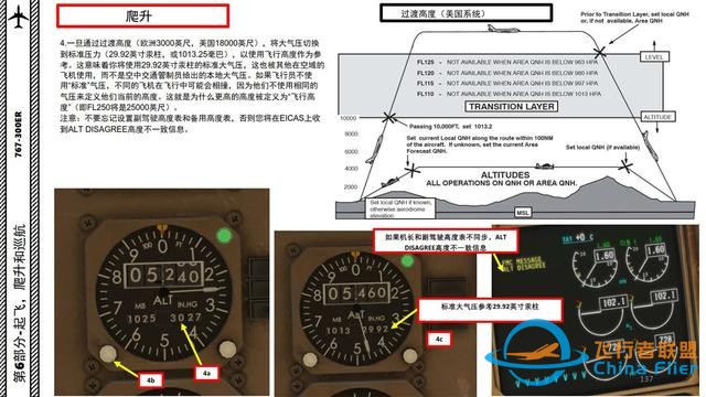 XP11 FF 波音767客機 6.2爬升有協議-8480