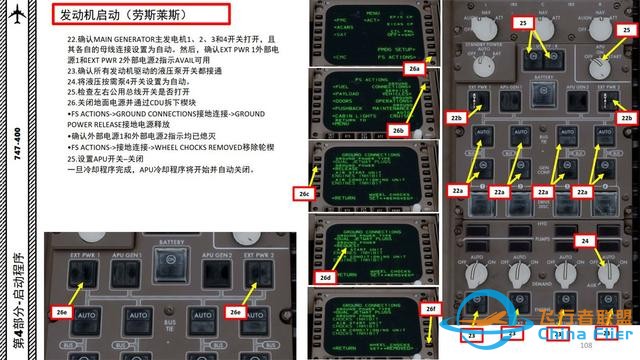 P3D PMDG 波音747客機(jī) 中文指南 4.2發(fā)動(dòng)機(jī)啟動(dòng)有耐心-9870